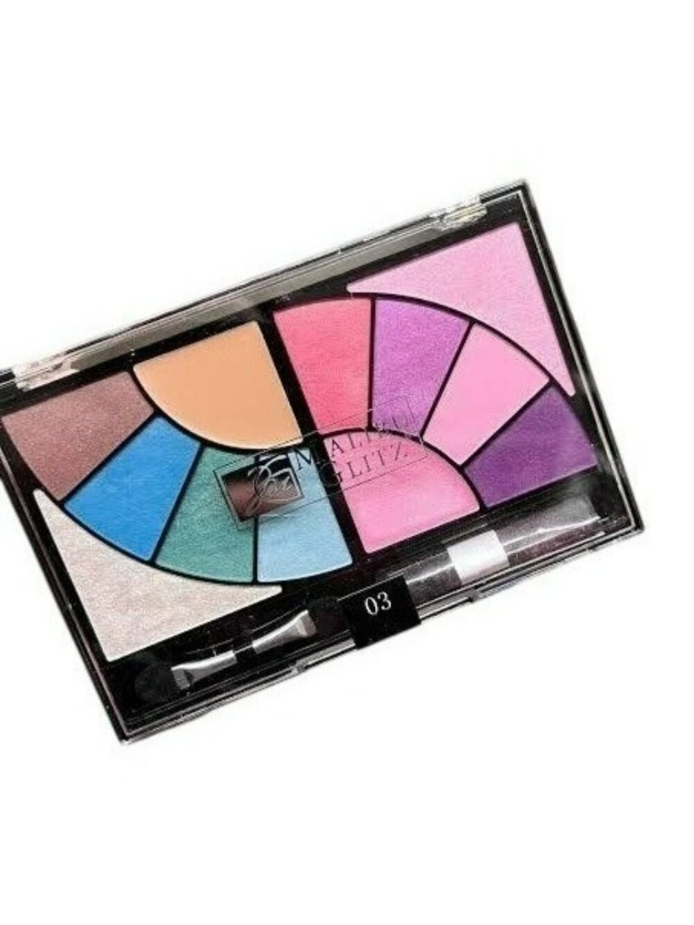 Malibu Glitz Intense Color Eyeshadow & Blush Palette